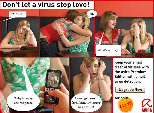 Pubblicità antivirus