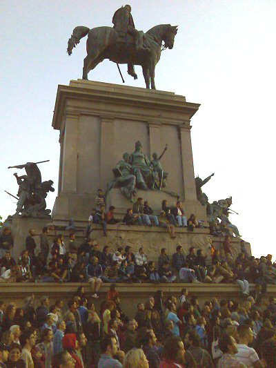 Gianicolo, Roma - Monumento a Garibaldi