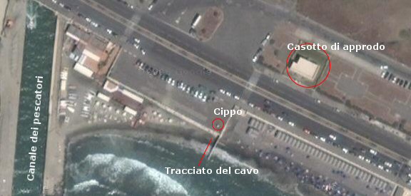 Immagine satellite da Google Maps