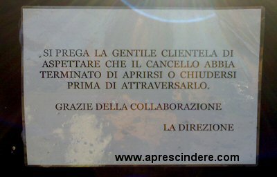 Cancello magico