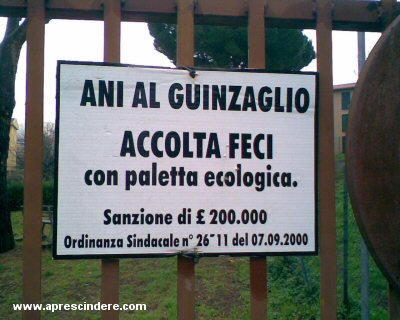 Ani al guinzaglio...